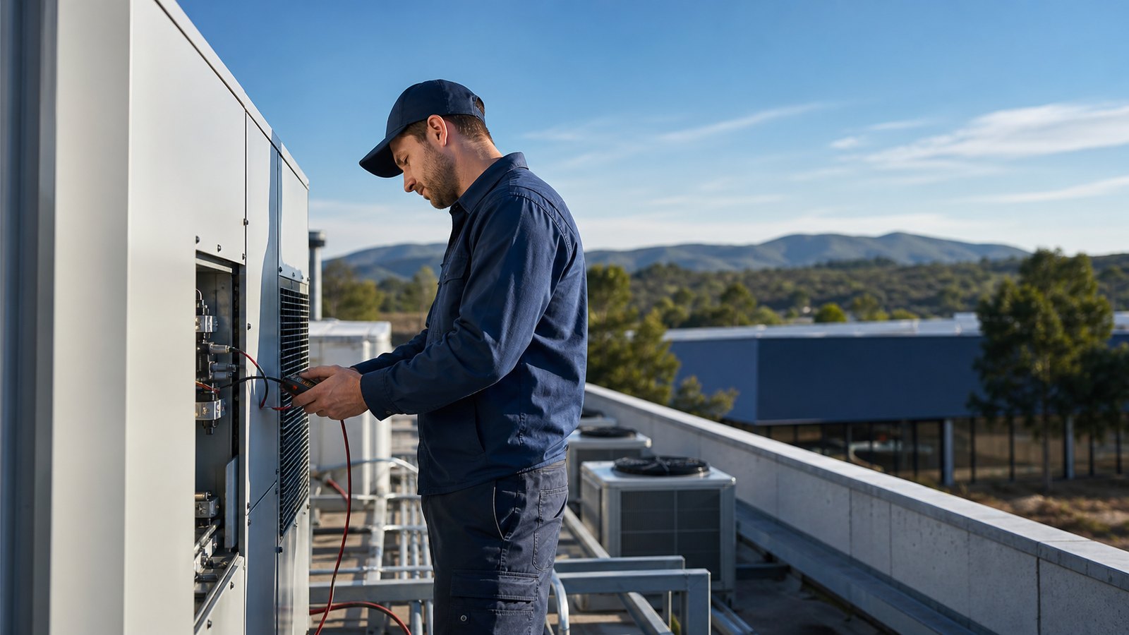 Regional commercial HVAC and refrigeration technician